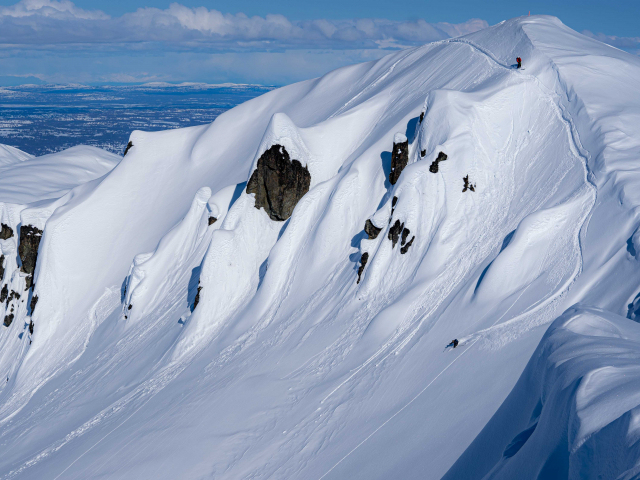 Heli Skiing Alaskas Tordrillo Mountains