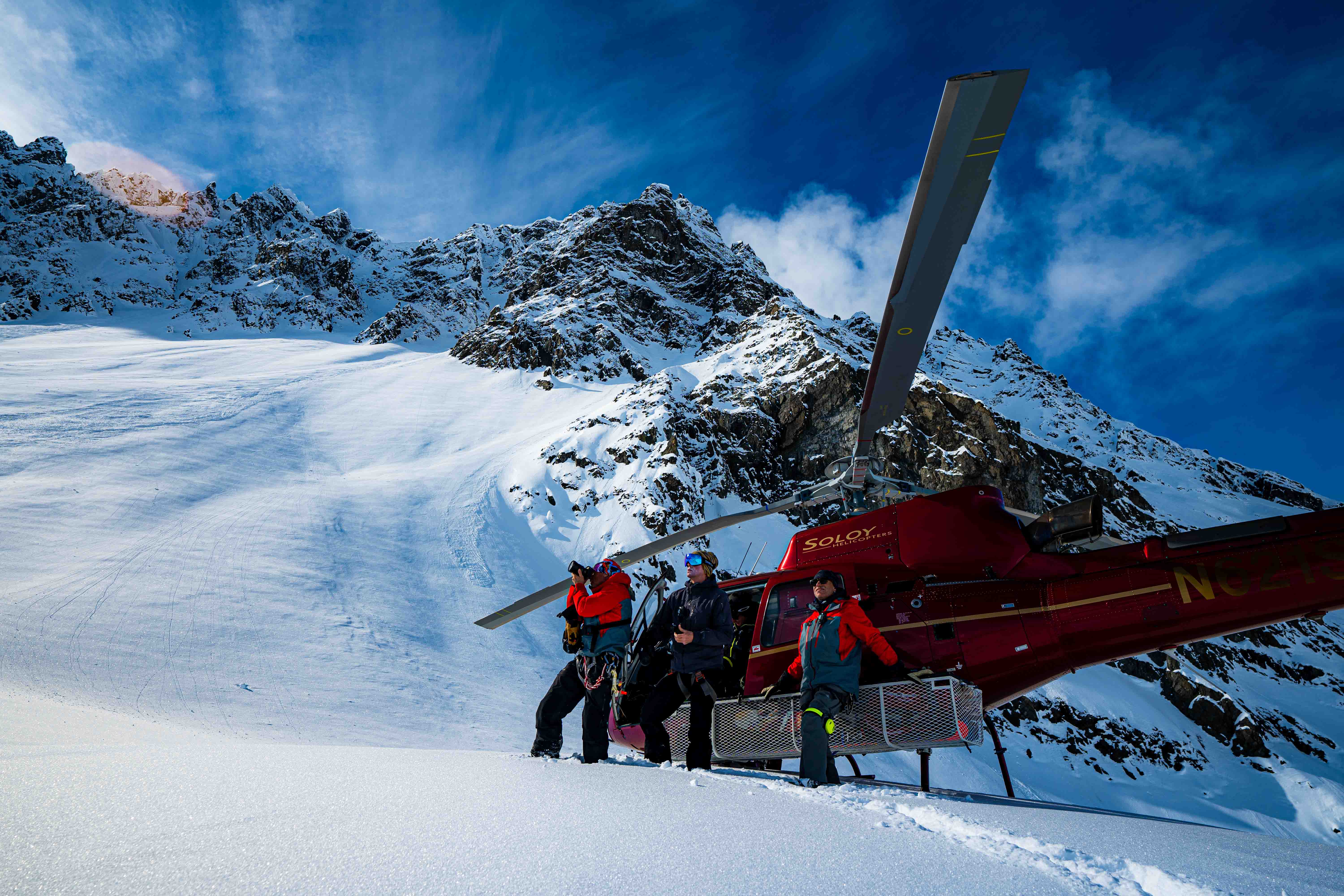 Heli Skiing Alaskas Tordrillo Mountains