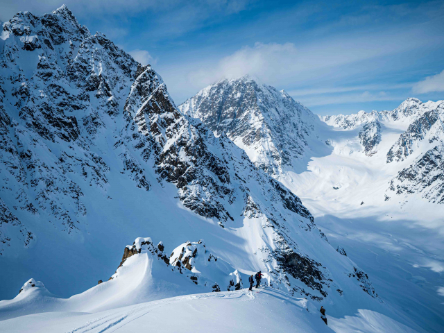 Heli Skiing Alaskas Tordrillo Mountains