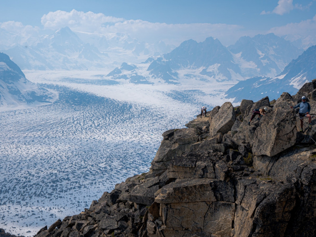 climbing alaskas via ferrata