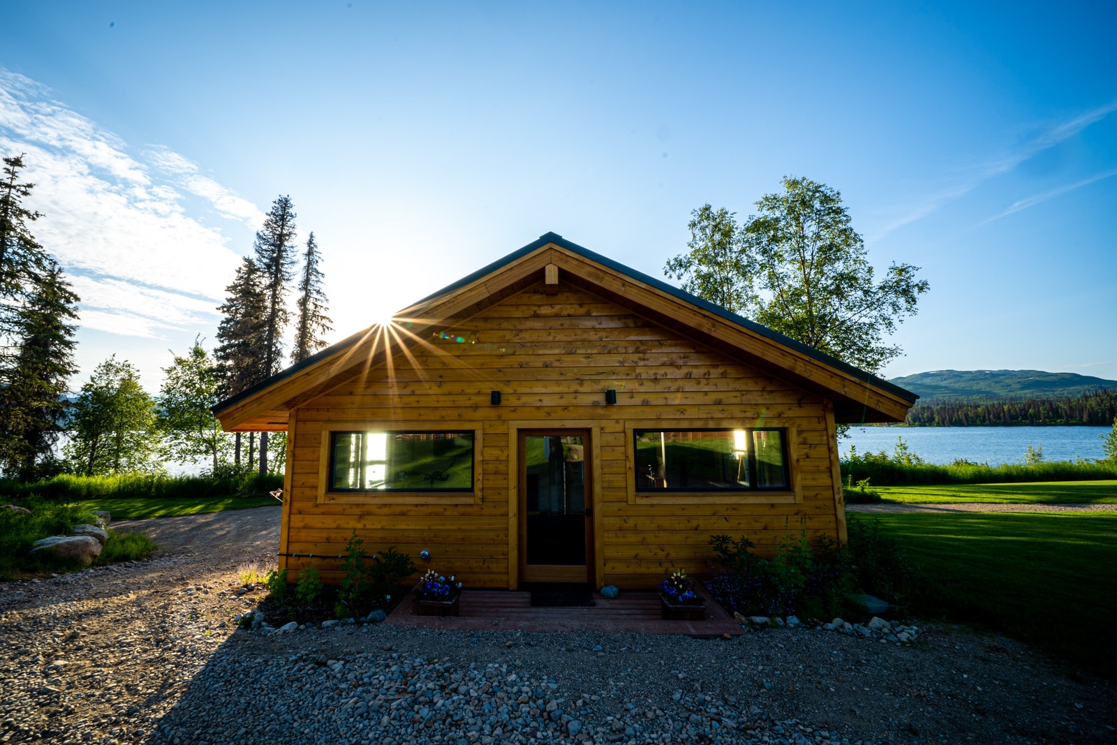 Tordrillo Mountain Lodge sauna and gym