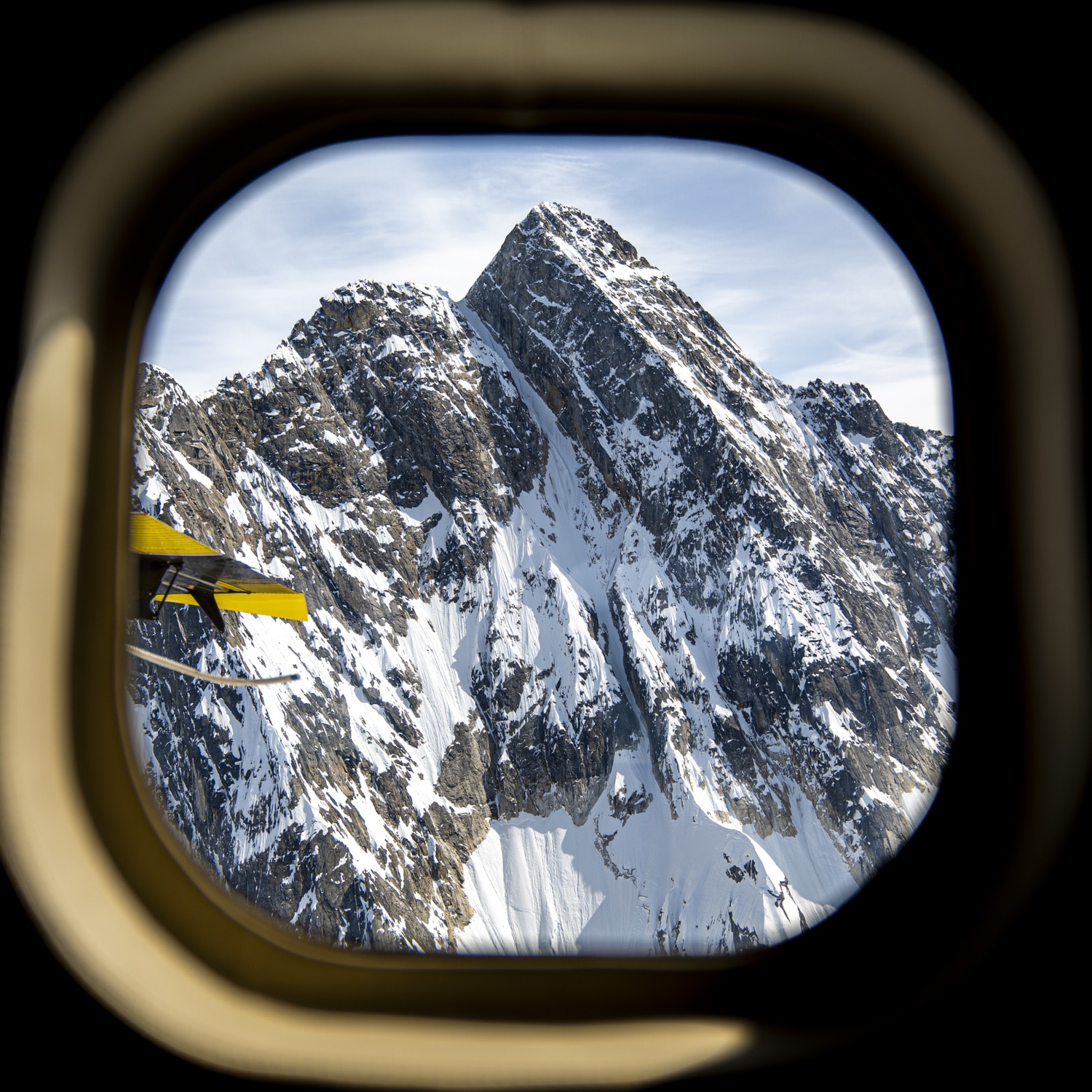 flying through Denali National Park with Tordrillo Mountain Lodge